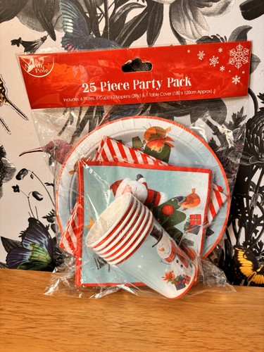 Piece christmas party pack - piece,