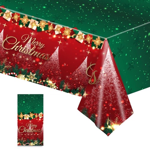 Merry christmas tablecloth - christmas,