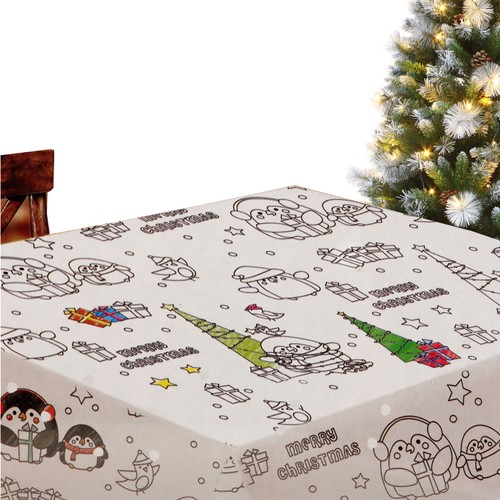 Kids colour your own christmas - colour,