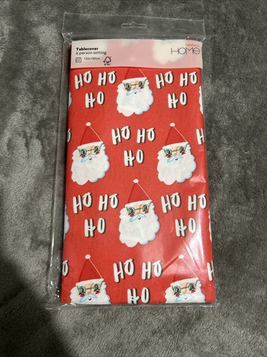 Santa christmas table cloth - christmas,