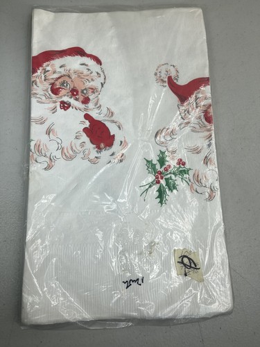 Vtg christmas paper tablecloth - christmas,