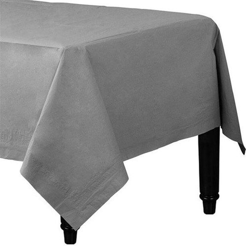 Silver paper table covers - table, /