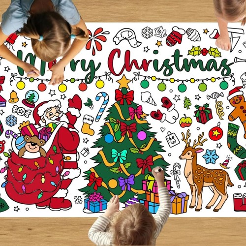 Large christmas coloring - christmas,