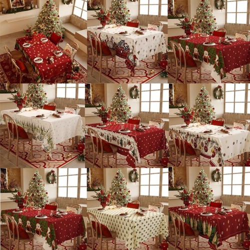 Christmas tablecloth rectangle - christmas,