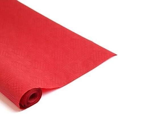 Red banquet roll 25m 2m - x, 1.2m