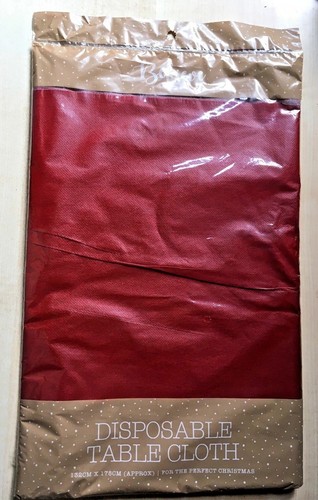 Bnip new disposable red table - new,