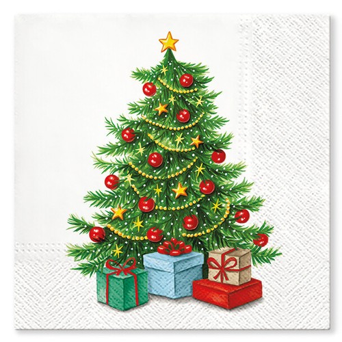 Paper napkins christmas - paper,