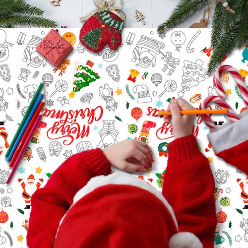 Merry christmas coloring - christmas,
