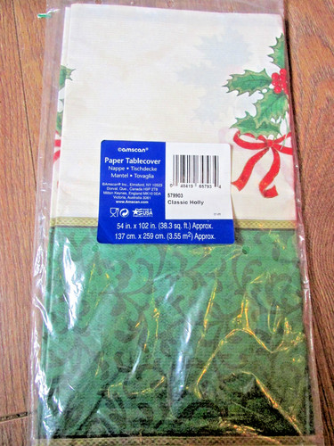 Disposable paper table cover - disposable,