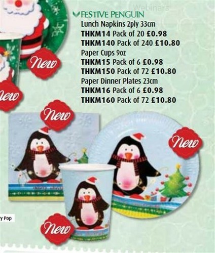 Christmas penguin party - christmas,