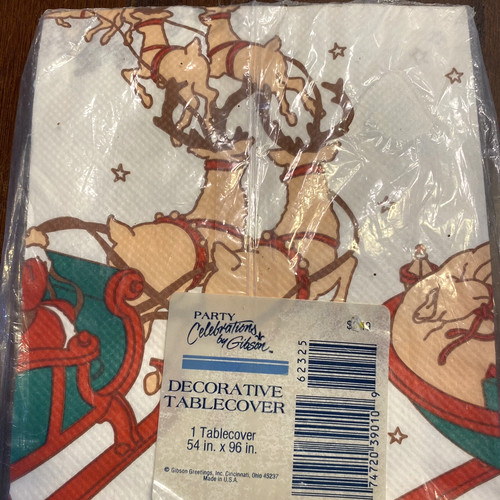 Nos vtg christmas santa paper - nos,