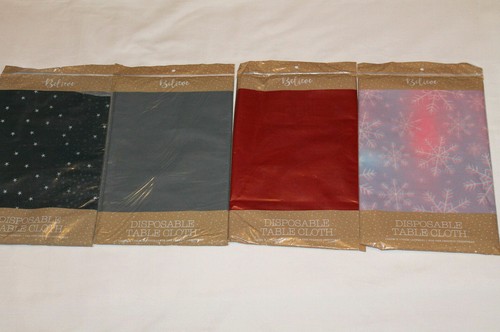 Disposable table cloth 132cm - cloth, x